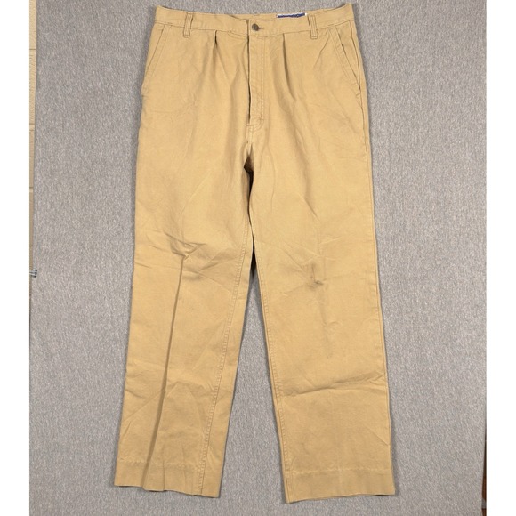Vintage Patagonia Pants Mens 38x32 Duck Canvas Beige Chouinard Button Hong Kong